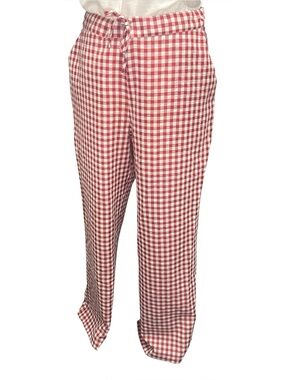 Sonderhaus Gingham Cotton Pant